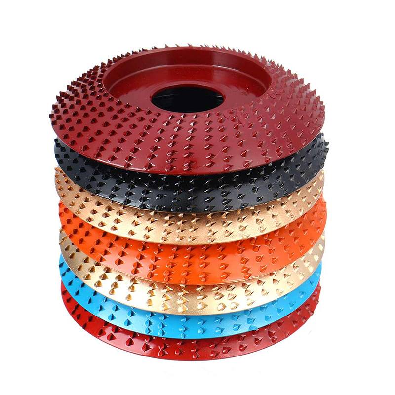 Wood Grinding Wheel Angle Grinder Disc Wood Carving Disc Sanding Abrasive Tool 22mm Bore