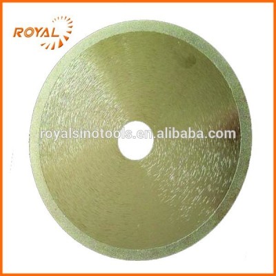 Electroplated Cutting Wheel Saw Blade for cutting stone,gemstone