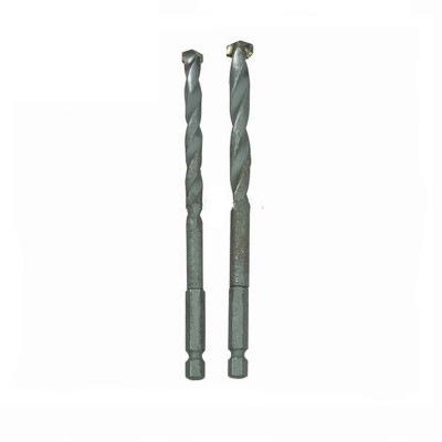 Carbide for concrete high speed steel hammer drill bit