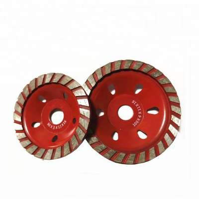 105-180mm turbo diamond cup grinding wheel for stone, concrete,granible,marble