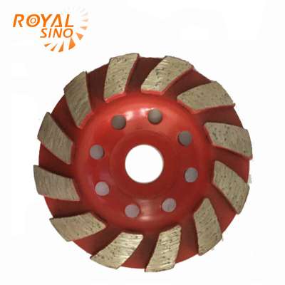 4"-7" concrete,stone grinding cold pressed diamond cup grinding wheel