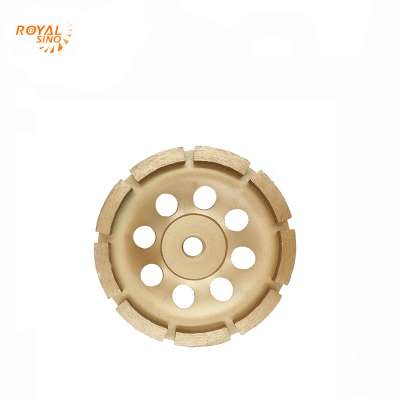 Advanced single row Semented Diamond cup grinding wheel